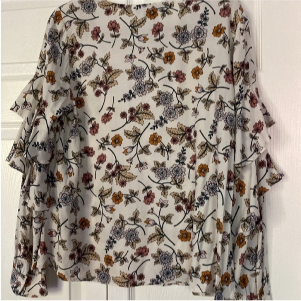 Sanctuary Top Shirt Tilly Flounce Long Sleeve Blouse New size Medium - Picture 6 of 12